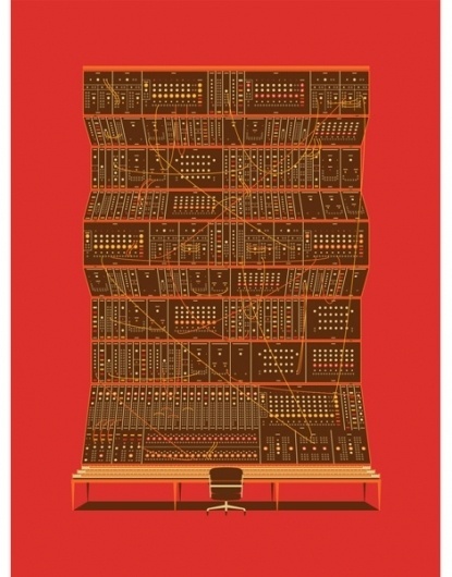 grain edit · DKNG Studios #illustration #red