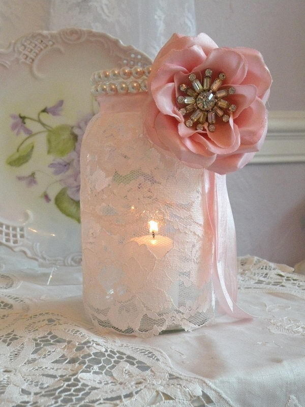 50+ Cute Mason Jar Craft Ideas #mason #bottle #jar #craft #homemade #diy