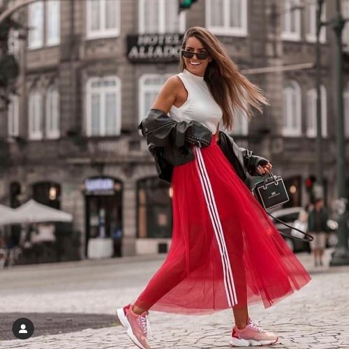 Ways to wear the midi tulle skirts | Just Trendy Girls