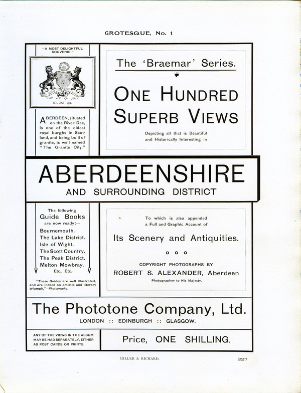 Miller and Richard's Grotesque No. 1 presages Hevletica in many ways. #type #specimen #typography