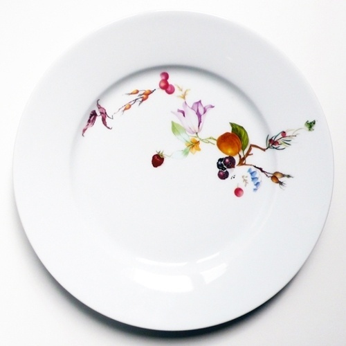 CERAMIC GOES GREEN __Vitra : Sam Baron: #plate #illustration