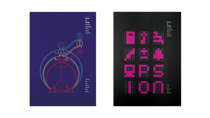 British by Design Posters | Thomas Manss & Company #print #design #poster #typography