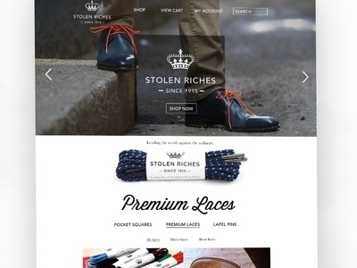 Fashion website #banner #web #design