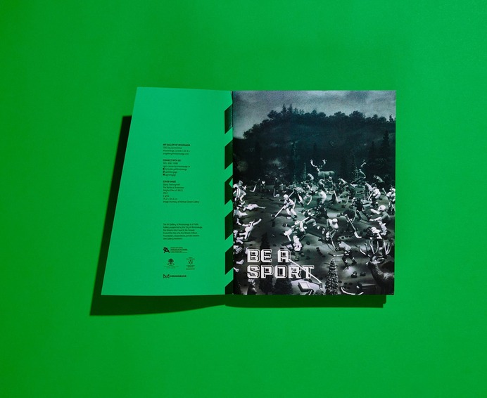Be a Sport Editorial - Mindsparkle Mag The White Room designed Be a Sport Editorial. How do you mix art and sport? You bundle them up in a nice little package and wrap it (literally) with a hockey skate lace. #logo #packaging #identity #branding #design #color #photography #graphic #design #gallery #blog #project #mindsparkle #mag #beautiful #portfolio #designer