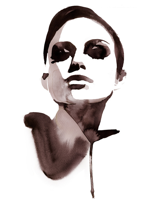 Watercolour : Stina Persson