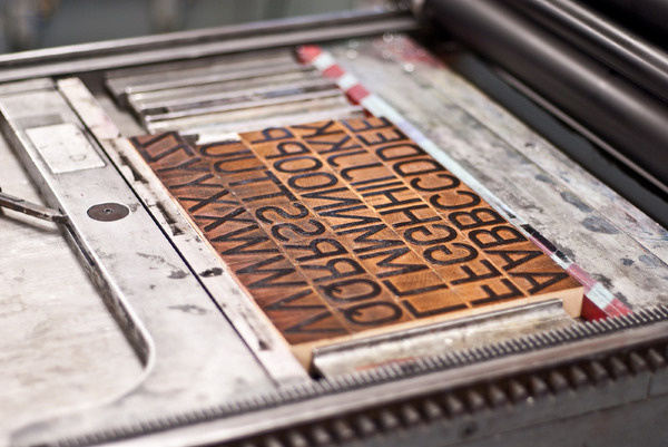 The Design Blog #wood #letters