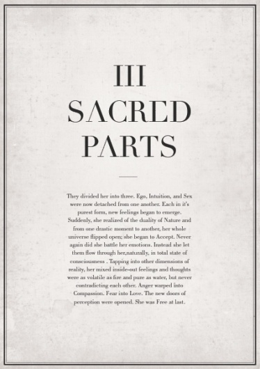 III SACRED PARTS on the Behance Network #grass #argentina #victorian #vintage #buenos #collage #divided #aires #moon
