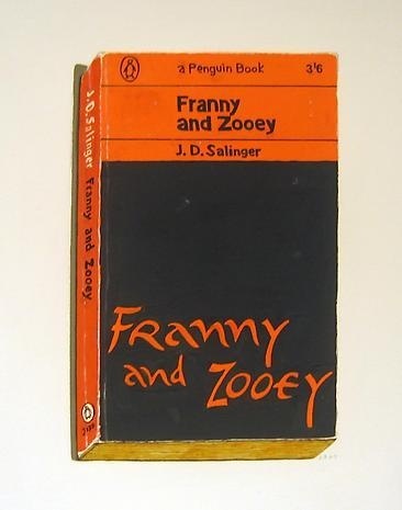 RICHARD BAKER - Franny and Zooey #baker #richard #book #cover #painting #typography