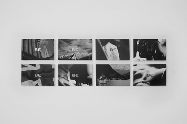 To Be Bond on Behance #business #card #photo #identity #symbol #logo #layout #foil