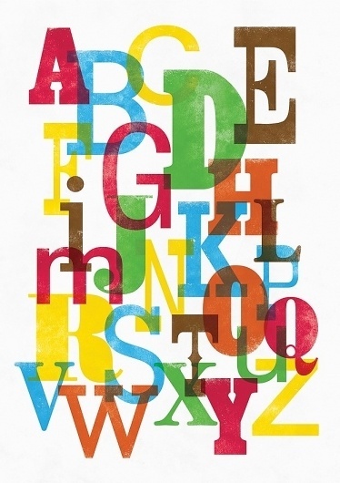 we love typography. a place to bookmark and savour quality type-related images and quotes #letterpress #alphabet #poster #type #colour