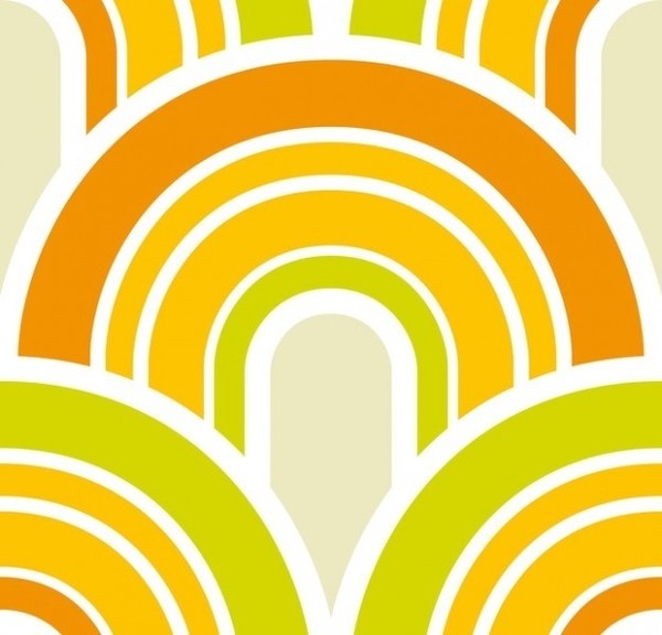Retro Wallpaper Vector #graphic #retro #poster