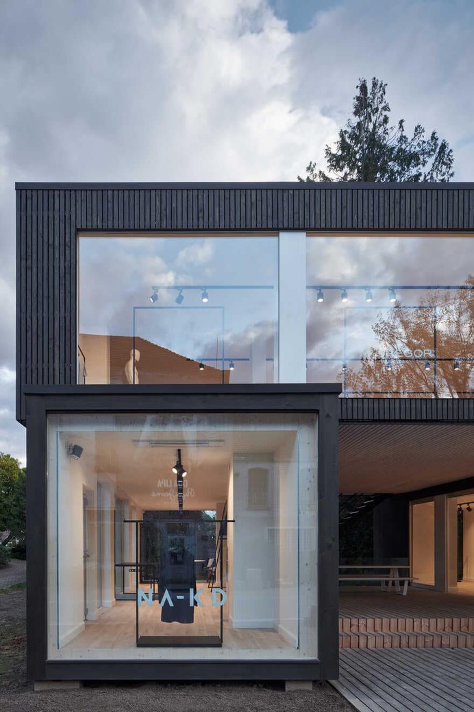 Modular Showroom for GAB by Ark-Shelter