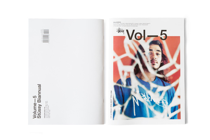 Stussy Binannual Vol. 5 Book Layout