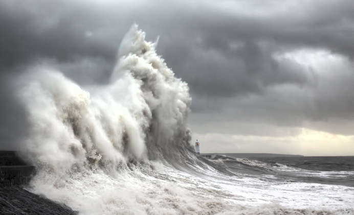 #painterly #wave #crashing