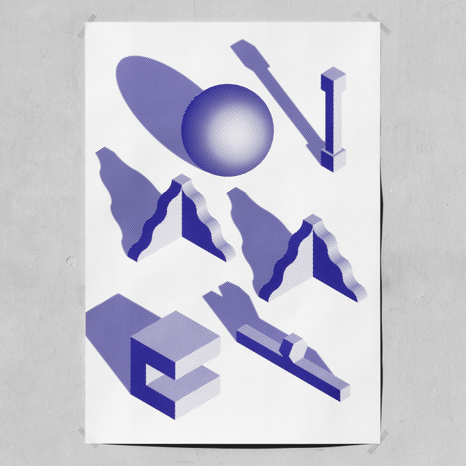 Being - Jaemin Lee #illustration #poster #print