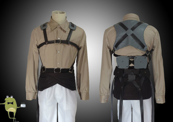 Survey Corps Jacket Sasha Braus Cosplay Outfits + Wig #braus #outfits #sasha #cosplay