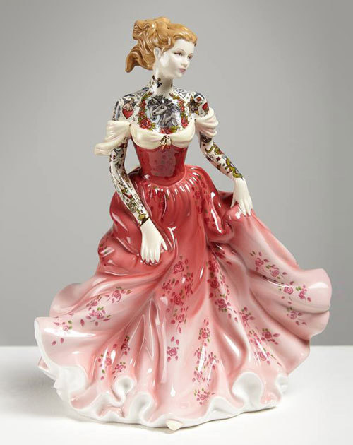 Jessica Harrison "Flash" @ LJ Gallery, Paris: 01.jpg #tattoo #ceramic #customised