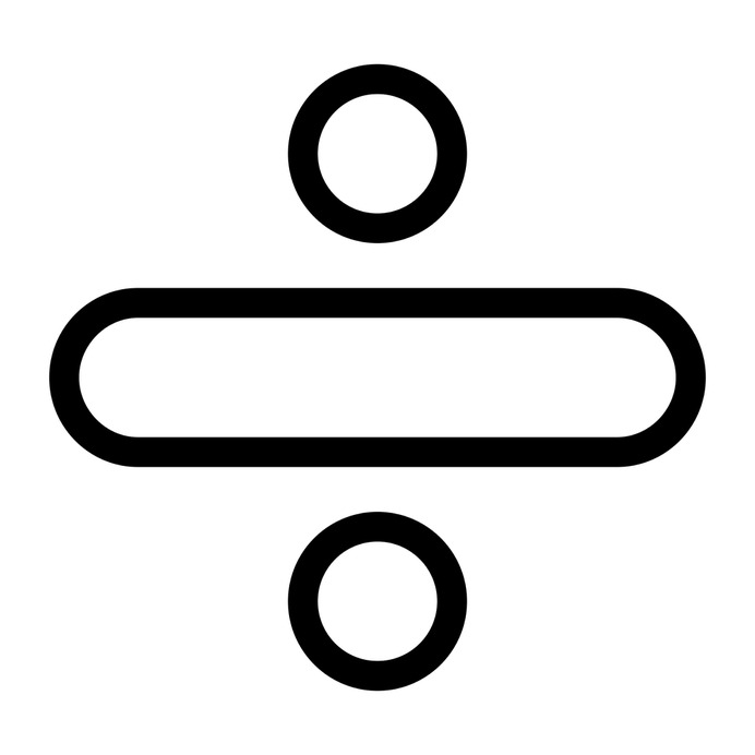 See more icon inspiration related to calculator, division, mathematics, maths, calculation, shapes, mathematical and signs on Flaticon.