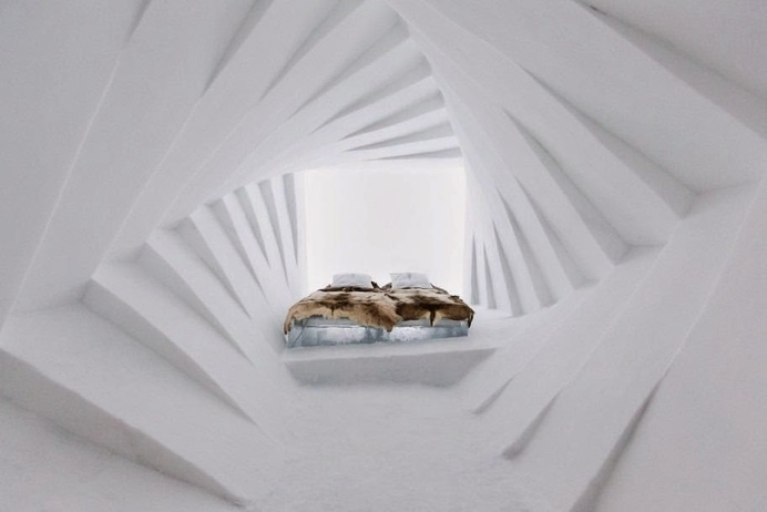 Ice Hotel in Jukkasjärvi #interior #ideas #design
