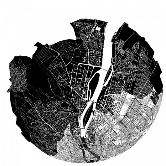 Places in the city emotionally 'closer' visualised and sonified by Kitchen Budapest #foursquare #openframeworks | CreativeApplications.Net