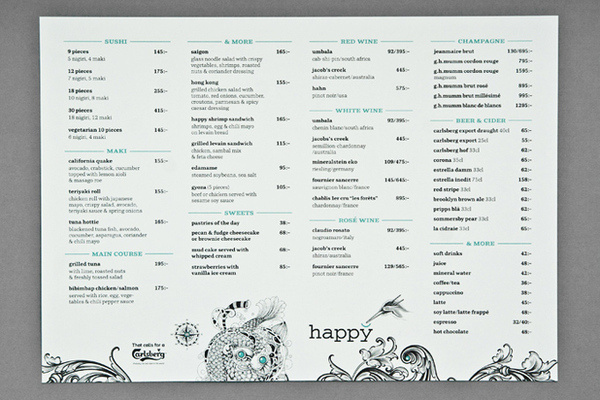 Pricing page example #406: Happy #menu
