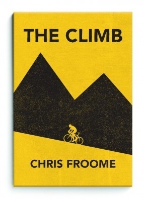 Redesign of The Climb by Chris Froome. #bikes #redesign #print #design #book #covers #illustration #cycling