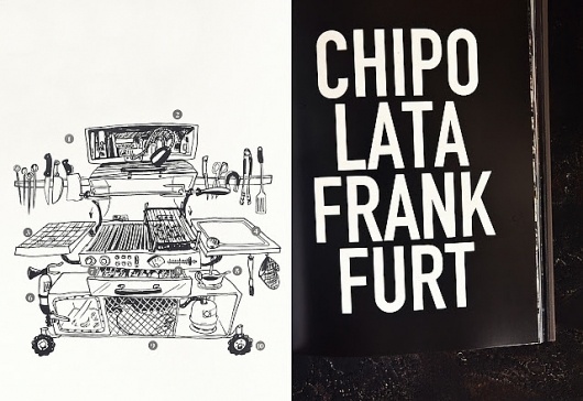 What Katie Ate #white #food #black #illustration #type