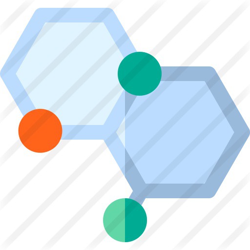 See more icon inspiration related to healthcare and medical, Molecular, tissues, biology, chemical, structure, education, chemistry, science, molecule and nature on Flaticon.