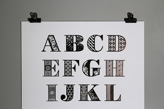 Creative Review - Bodoni Decorated #typography