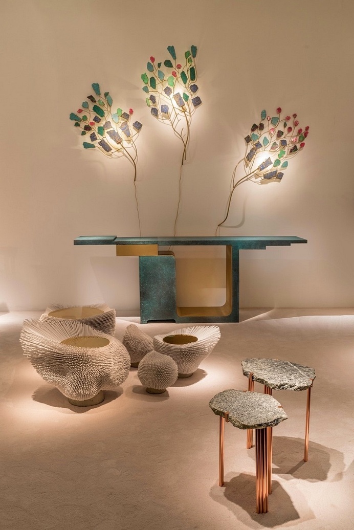 Sea Anemones for Galerie BSL at the 2016 PAD London Fair / Pia-Maria Raeder