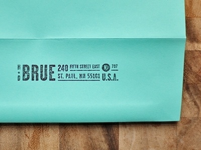 Dribbble - Home Address Stamp by Nick Brue #design #graphic