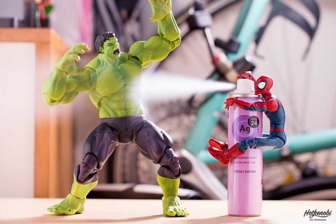 Stunning Mashup Photos of Superhero Action Figures by Japanese Photographer Hotkenobi