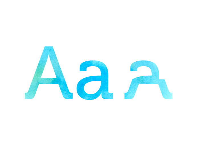 Uppercase & Lowercase #font #experimental #art #typo #typography