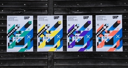Cornwall Design Season | Branding | A-Side #poster #generative #identity #branding