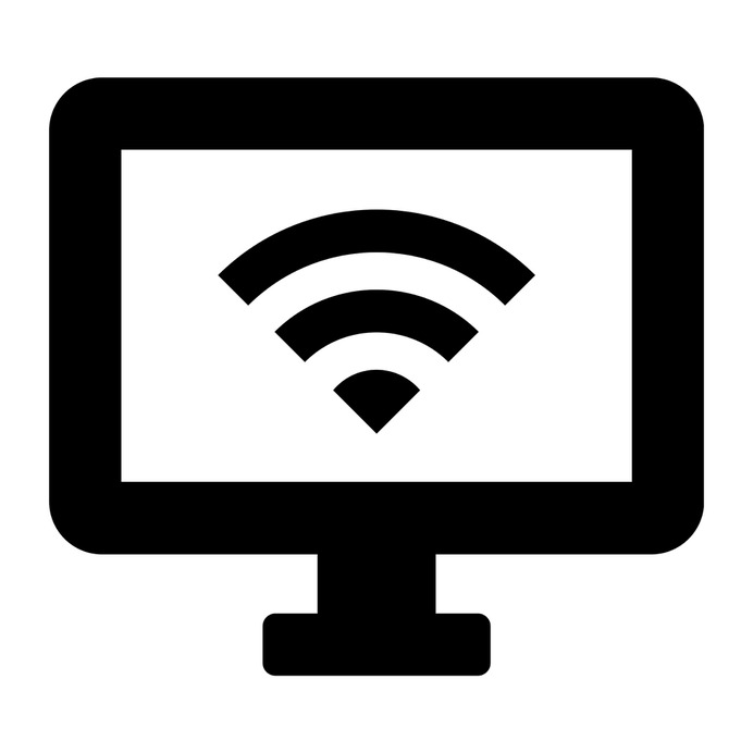 See more icon inspiration related to wifi, tv, monitor, computer, television, electronic, multimedia, screen and technology on Flaticon.