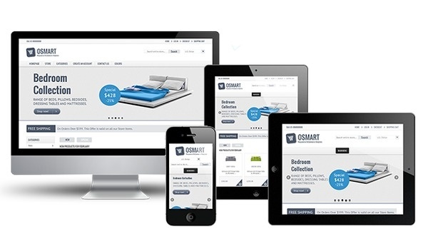 Osmart - Mobile Ready Oscommerce web site #oscommerce #site #responsive #theme #mobile #template #ready