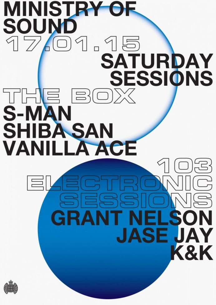Ministry of Sound – Event Posters (unrealised concept)
