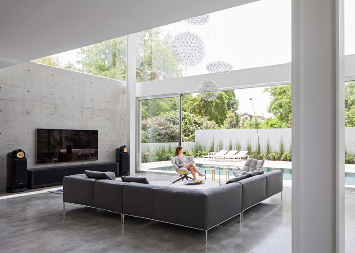 concrete cut family house #concrete