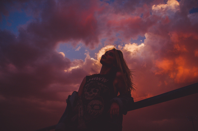Lioness: Part 3 #clouds #arizona #ehmotion #photography #colors #fashion #sunset