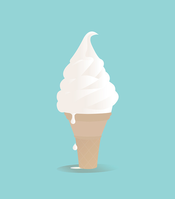 ice cream illustration jacquelombardo.com #cream #icecream #simple #illustration #minimal #ice