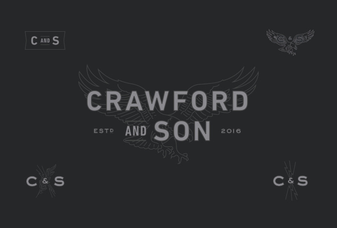 Crawford & Son Logo, Branding, Identity - Paul Tuorto