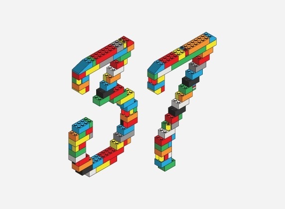 mkn design - Michael Nÿkamp #isometric #colors #pieces #legos #seven #three