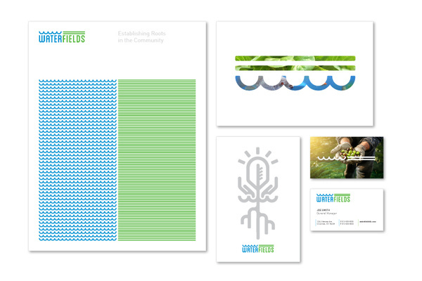 WATERFIELDS wwweeessstttyyy #brand #graphic #identity #system