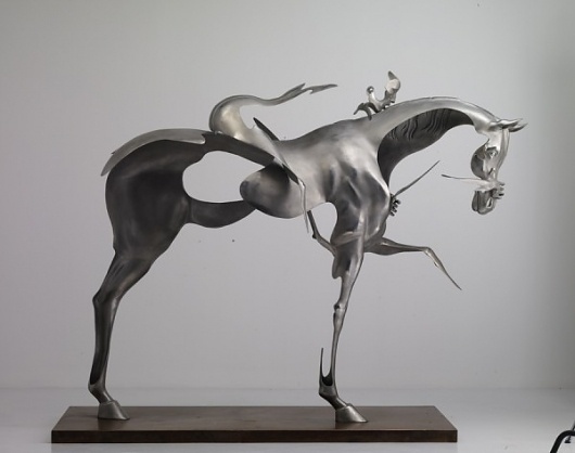 Dissolving Figurative Sculptures by Unmask | Colossal #sculpture #horse #art