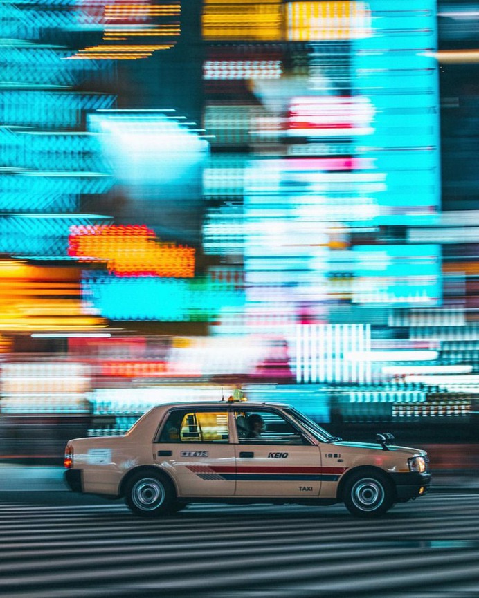 Cyberpunk and Futuristic Urban Photography by Antonio Jaggie