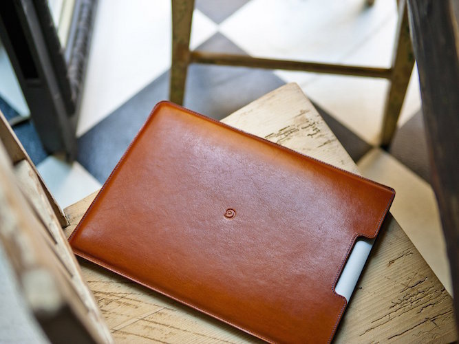 Leather MacBook Air 13″ Sleeve by Danny P. #tech #flow #gadget #gift #ideas #cool