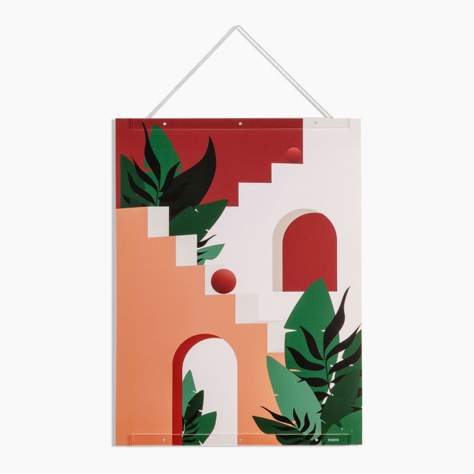 Lucite Art & Poster Frame - IPPINKA Showcase your favorite prints and poster with the Lucite Art & Poster Frame. Secured by magnets on the acrylic bars that snap together, it's incredibly easy to switch up prints as often as you want!