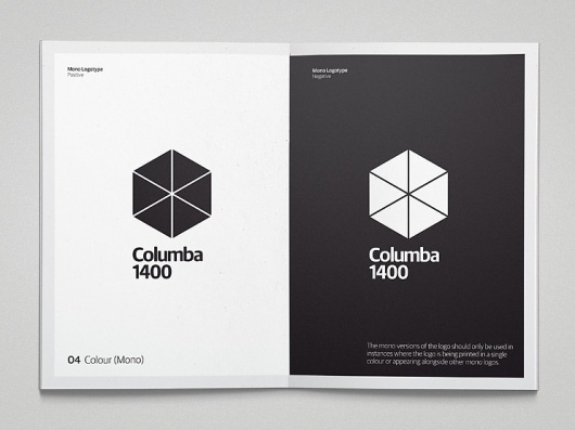 Columba 1400 - Colin Bennett #logo #print