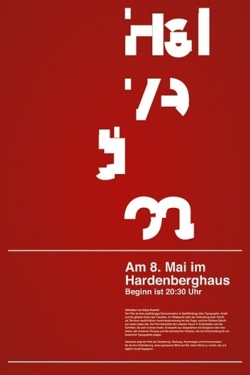 helvetica | Flickr - Photo Sharing! #font #swiss #grid #poster #film #helvetica