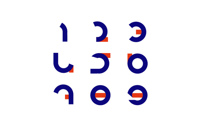 Fold type by philippe nicolas #modular #swiss #typography #minimal #letter #type #decorative #minimalism #bauhaus #grid #modern #graphic